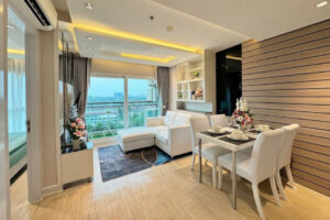 Living and dining area